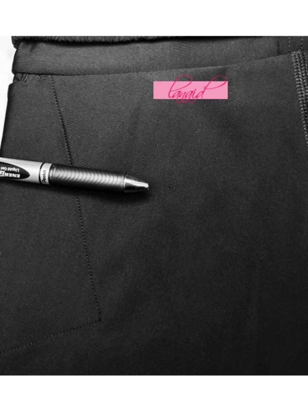 Alo Airlift High-Waist 7/8 Charmer Leggings Black Hi-Rise Waisted Belted Tights